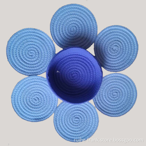 Coiled Fabric Rope Mat-Set